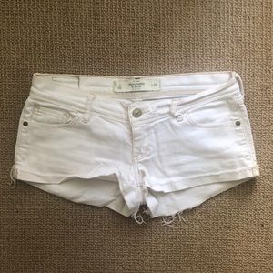 Abercrombie and Fitch Low Rose Shorts